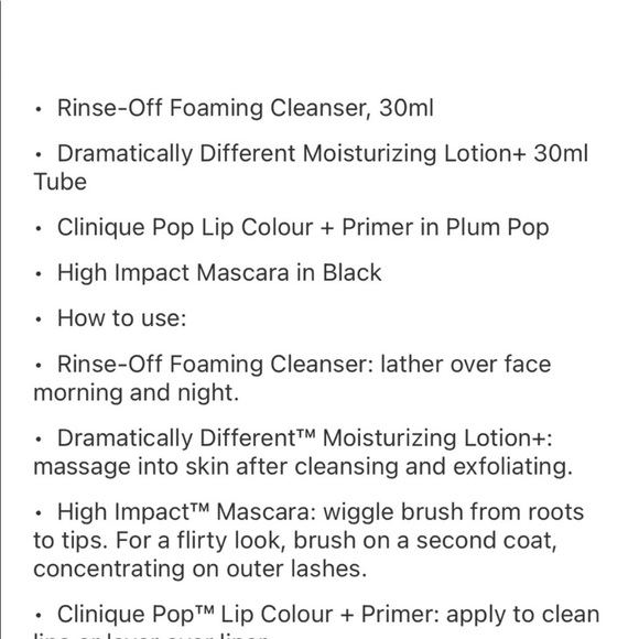 Clinique 4 Favorites Bundle Set. - Picture 10 of 10